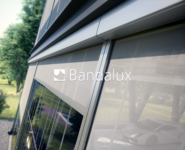 Cortina exterior enrollable Box de Bandalux.