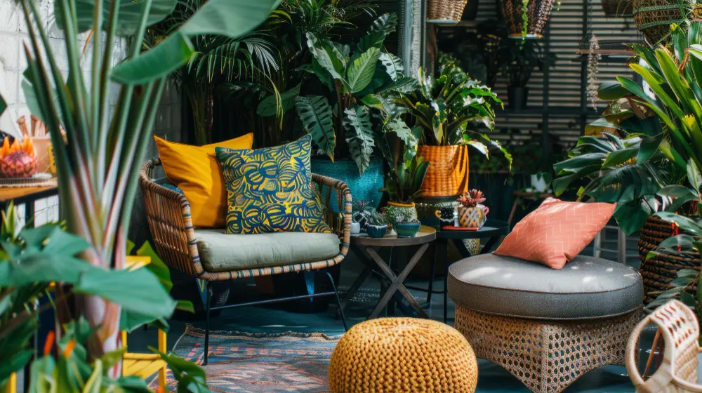 muebles de terraza de lujo en Marbella